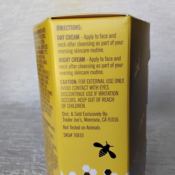 Trader Joe's Honey Hydration Day & Night Cream Duo New 2025 - Picture 9 of 15